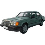 شیشه اتومبیل مرسدس بنز W124 کلاس E سدان