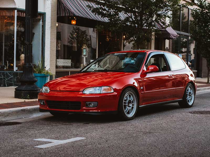 شیشه اتومبیل هوندا سیویک مدل 1991 تا 1994