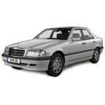 شیشه اتومبیل مرسدس بنز W202 کلاس C سدان