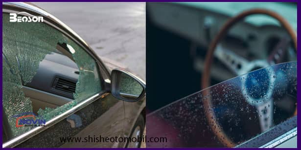 دلایل مهم خرابی شیشه درب خودرو