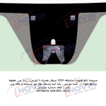 شیشه اتومبیل هیوندا سانتافه 2020 - HYUNDAI SANTAFE - تصویر 6